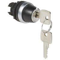 Legrand Osmoz Переключатель с ключом № 455 для комплектации без подсветки IP 66 3 положения с фиксацией 90° 023960 фото
