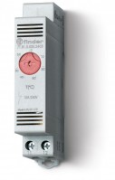 Finder Термостат модульный промышленный NC контакт, диапазон температур (-20 … +40) °C 7T8100002401 фото