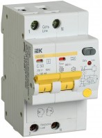 IEK Дифференциальный автоматический выключатель АД12MS 2Р 50А 100мА MAD123-2-050-C-100 фото