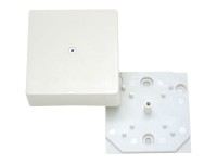Hegel Коробка разветвительная д/откр установки без клеммника, белый, размер 75x75x30, IP20 КРК2702-01-И фото