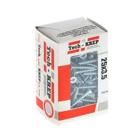 Tech-Krep Саморезы универсальные  25х3,5 мм (200 шт)  оцинкованные - коробка с ок. Tech-Kr 102170 фото