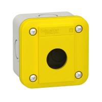 Schneider Electric Кнопочный пост пустой, 1 отв., желтая крышка XALEK1 фото