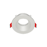 Varton Рамка для модульного светильника FLEX 50 01 круглая встраиваемая 90х30мм RAL9010 V1-R0-00435-10001-2000000 фото