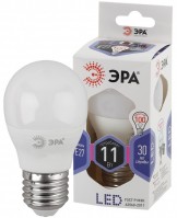 ЭРА LED P45-11W-860-E27 Лампа (диод, шар, 11Вт, хол, E27) Б0032991 фото