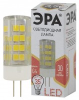 ЭРА LED JC-3,5W-220V-CER-827-G4 Лампа (диод, капсула, 3,5Вт, тепл, G4) Б0027855 фото