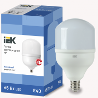 IEK Лампа LED HP 65Вт 230В 6500К E40 LLE-HP-65-230-65-E40 фото