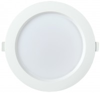 IEK Светильник LED ДВО 1704 белый круг 24Вт 6500K IP40 LDVO0-1704-24-6500-K01 фото