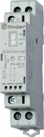 Finder Модульный контактор; 2NO 25А; контакты AgNi; катушка 24В АС/DC; ширина 17.5мм; степень защиты IP20; опции: мех.индикатор + LED 223200241320 фото