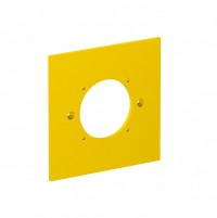 OBO Bettermann Накладка блока питания VH для монтажа устройств, 95x95 мм, желтая 6109839 фото