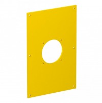 OBO Bettermann Накладка блока питания VH для монтажа устройств ЭУИ, 160x105x3 мм, ПВХ, желтая 6109878 фото
