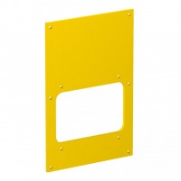 OBO Bettermann Рамка для монтажа электроустановочных изделий в блоке питания VH 160x105 мм, желтая 6109867 фото