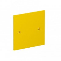 OBO Bettermann Накладка блока питания VH для монтажа устройств, 95x95 мм, желтая 6109842 фото