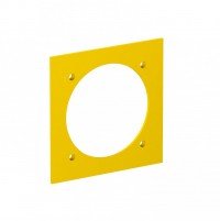 OBO Bettermann Накладка блока питания VH для монтажа устройств, 95x95 мм, желтая 6109838 фото
