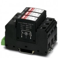 Phoenix Contact VAL-MS 600DC-PV/2+V-FM Разрядник для защиты от импульсных перенапряжений, тип 2 2800641 фото
