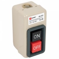 EKF PROxima Выключатель кнопочный с блокировкой ВКИ-211 6А 3P IP40 vki-211 фото