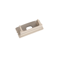 Varton Торцевая крышка для накладного профиля с отверстием пластик 24х11 мм V4-R0-70.0001.KIT-0211 фото
