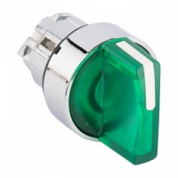EKF PROxima Исполнительный механизм переключателя ХB4 зеленый на 2 положения возвратный без фиксации, с подсветкой с короткой ручкой XB4BD2L-G фото