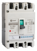 EKF PROxima Автоматический выключатель ВА-99М 250/250А 3P 50кА с электронным расцепителем mccb99-250-250me фото