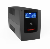 DKC Линейно-интерактивный ИБП, Info, 1200VA/720W, 4xIEC C13, USB + RJ45, LCD, 2x7Aч INFOLCD1200I фото