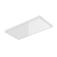 Varton Светодиодный светильник для потолков Rockfon c кромкой X 1200х600х70 мм (БАП 1200х600х85) 50ВТ 4000 K опал ПММА с равномерной засветкой аварийн V1-A5-00404-10A00-2005040 фото