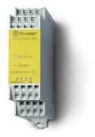 Finder Модульное электромеханическое реле безопасности (реле с принудительным управлением контактами); 4NO+2NC 6A; контакты AgNi+Au; катушка 24В DC; б 7S1690245420 фото