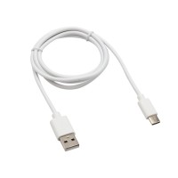 Кабель USB-Type-C 2A/1m/PVC/white/ Rexant 18-1895 фото