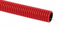 ЭРА Труба гофрированная двустенная ПНД (красная) d 63мм с зонд. 50м (3) Б0048279 фото