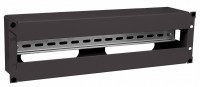 IEK ITK Панель электрораспределительная 3U с DIN-рейкой черная EDP05-3U22M фото