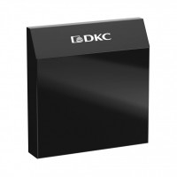 DKC Защитная панель IP56, листовая сталь RAL9005, для вентиляторов и решеток 205x205 мм R5RK13B фото