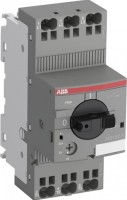 ABB Выключатель автоматический MS132-0.25K 100 кА с втычными клеммами с регулир. тепловой защитой 0.16A-0.25А Класс тепл. расцепит. 10 1SAM350010R1002 фото
