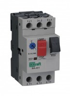 DEKraft Автоматический выключатель защиты двигателя 3P 0,63-1,0A 100кА ВА-431 21224DEK фото