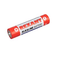 Алкалиновая батарейка AAA/LR03 1,5 V 1200 mAh 2 шт блистер Rexant 30-1052 фото
