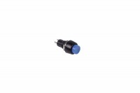Выключатель-кнопка 250V 1А (2с) (ON)-OFF Б/Фикс синяя Micro Rexant 36-3081 фото