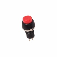 Выключатель-кнопка 250V 1А (2с) ON-OFF красная Micro Rexant 36-3070 фото