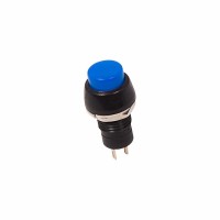 Выключатель-кнопка 250V 1А (2с) ON-OFF синяя Micro Rexant 36-3071 фото