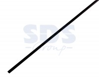 REXANT Термоусадочная трубка  6,0/3,0 мм, черная (бухта 100 м) 49-0606 фото