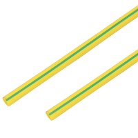 PROconnect Термоусадочная трубка 20/10 мм, желто-зеленая, упаковка 10 шт. по 1 м 55-2007 фото