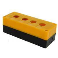EKF PROxima Корпус КП104 пластиковый 4 кнопки желтый cpb-104-o фото