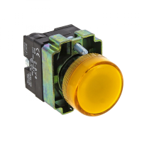 EKF PROxima Лампа сигнальная BV65 желтая 24В xb2-bv65-24 фото