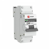 EKF PROxima ВА 47-100 Автоматический выключатель  (С) 1P 63А 10kA mcb47100-1-63C-pro фото