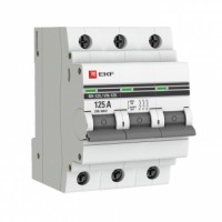 EKF PROxima Выключатель нагрузки 3P 125А ВН-125 SL125-3-125-pro фото