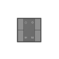 Varton Кнопочная панель 4-х кл. (2 сцены/1 группа), металлический корпус, серый DA-SW-S2-PG DA-SW-S2-PG фото