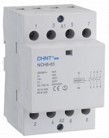 CHINT Контактор модульный NCH8-63/40 63A 4НО AC220/230В 50Гц (R) 256101 фото