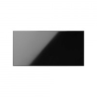 Simon 100 Черный глянец Заглушка узкая 10000800-138 фото