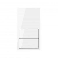 Simon 100 Белый глянец Кит 2 поста, фронт. 1 рамка вертикальная + 2 клавиши выключателей 10020213-130 фото