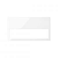 Simon 100 Белый глянец Рамка «минимум» на 2 поста 10001620-130 фото