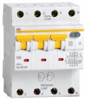 IEK АВДТ 34 C10 10мА - Автоматический Выключатель дифференциального тока MAD22-6-010-C-10 фото