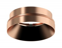 Ambrella Насадка передняя для корпуса светильника с диаметром отверстия D70mm N7035 PPG золото розовое полированное D70*H27mm Out10mm MR16 N7035 фото