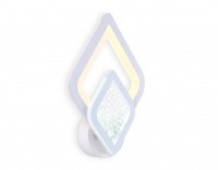 Ambrella Настенный светодиодный светильник с акрилом FA4289 WH белый 3000K/4200K/6400K 21W 290*190*60 FA4289 фото