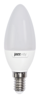 Jazzway Лампа светодиодная (LED) «свеча» d38мм E14 220° 7Вт 220-240В матовая нейтральная холодно-белая 5000К .1027832-2 фото